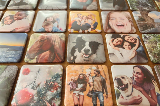 Individual Square Photo Magnets